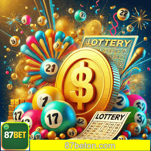 Imagem promocional dos jogos de lottery da 87BET